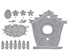 Build A Spring Birdhouse - Cutting Dies - Spellbinders