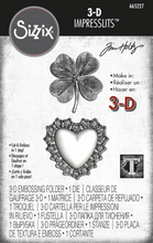 Sizzix -  Tim Holtz - 3D Impresslits  - Lucky Love