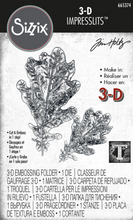 Sizzix -  Tim Holtz - 3D Impresslits  - Oak Leaf