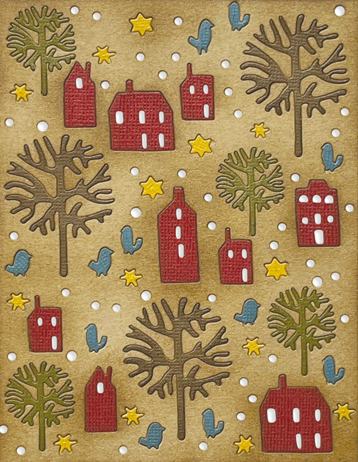 Sizzix -  Tim Holtz - Thinlits - Countryside