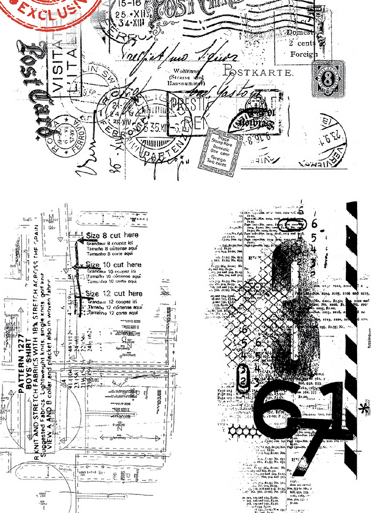 AALL and Create - Framework Elements - A6 - Designer Tracy Evans - Clear Stamp Set - #399