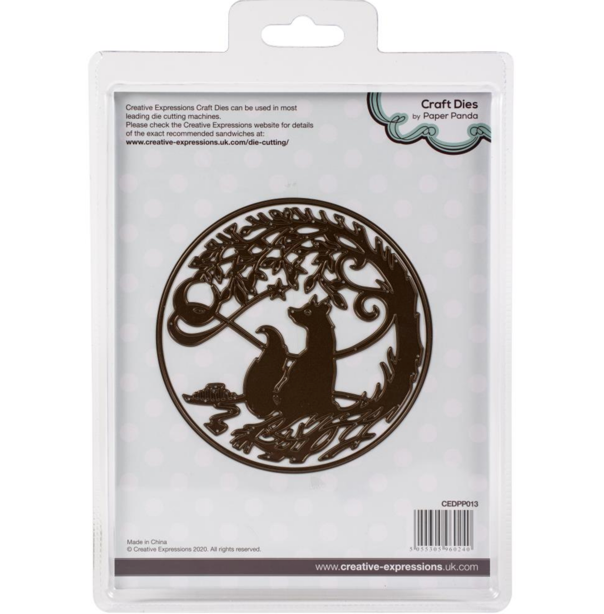 Midnight Fox - Creative Expressions - Craft Dies By Paper Panda