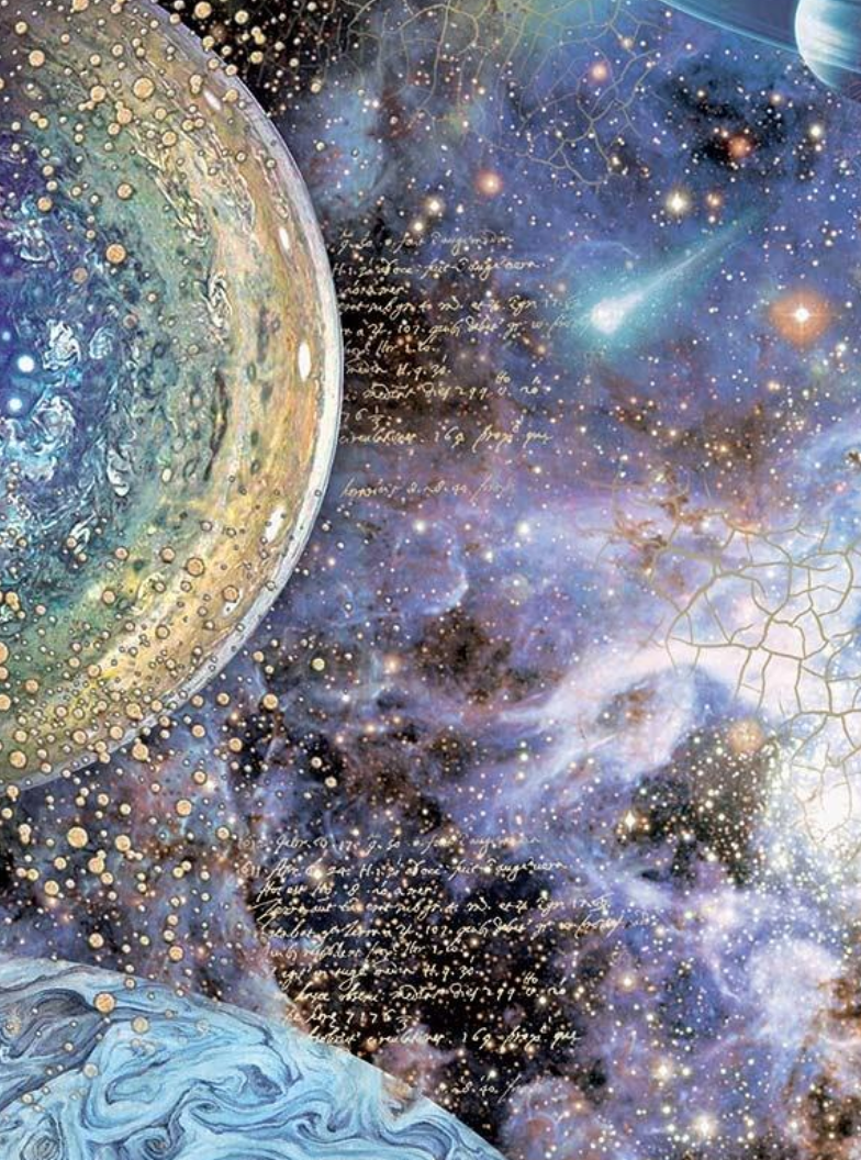 Cosmos Infinity - Planets - Rice Paper Sheet - A4 - Stamperia