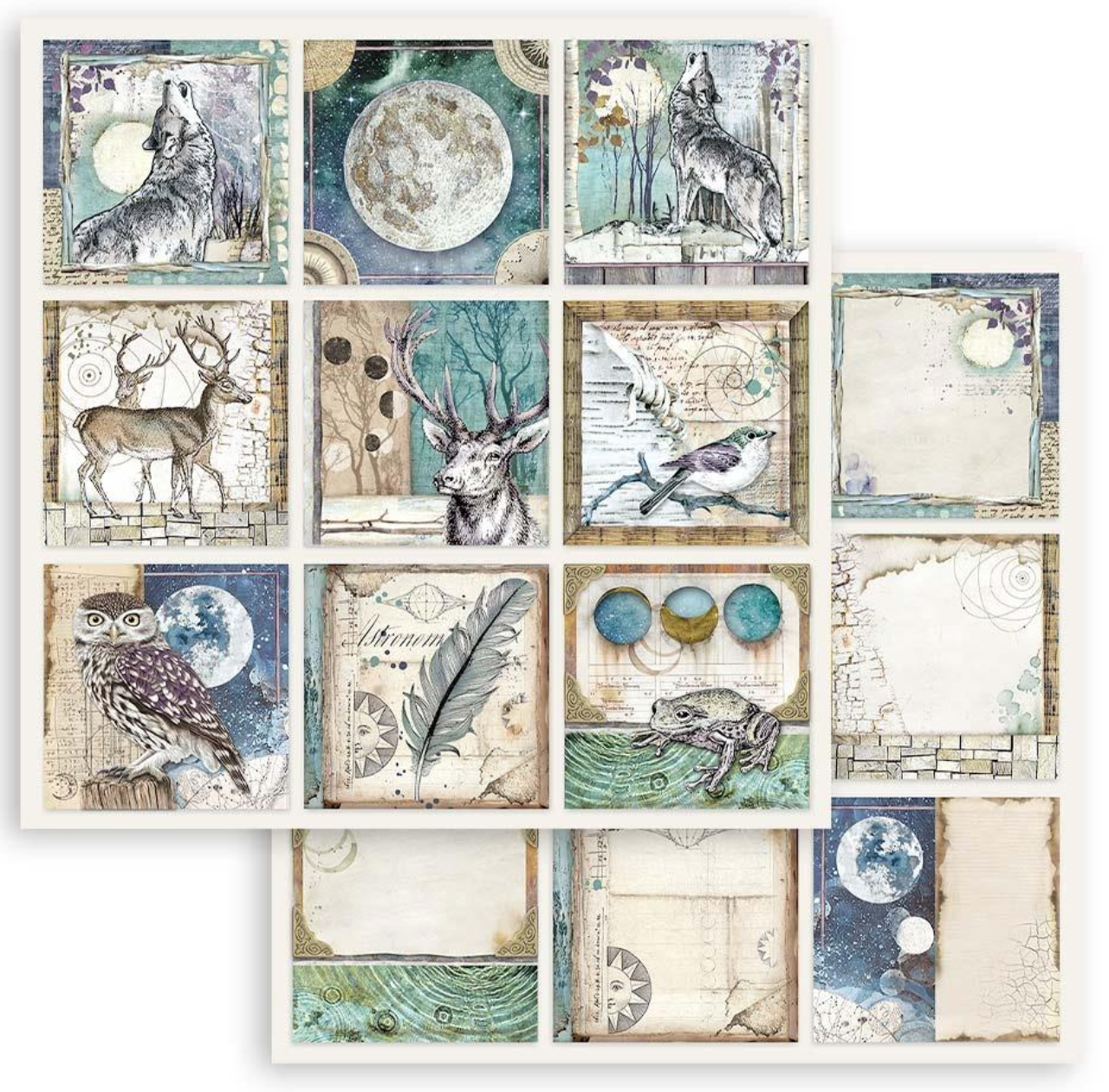Cosmos Infinity - Scrapbooking Pad 6x6 Inch - Stamperia
