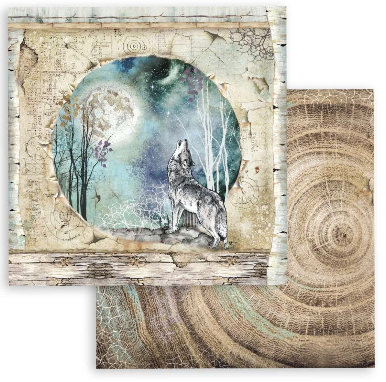 Cosmos Infinity - Scrapbooking Pad 6x6 Inch - Stamperia