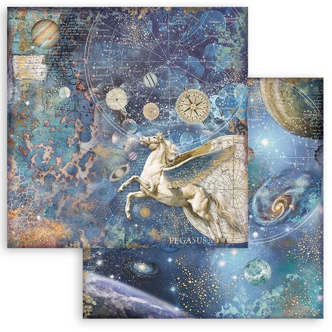 Cosmos Infinity - Scrapbooking Pad 6x6 Inch - Stamperia