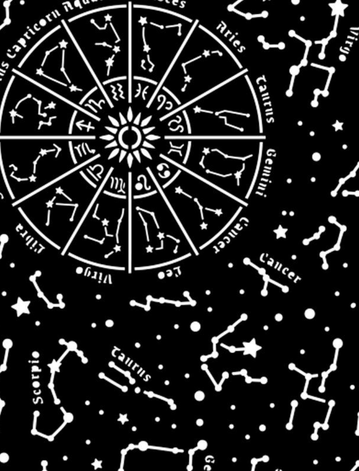 Cosmos Infinity - Stencil - Constellation  - 8X10 Inch - Stamperia