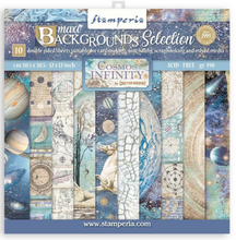 Stamperia - Cosmos Infinity - Backgrounds - 12x12 Inch - Messy Papercrafts