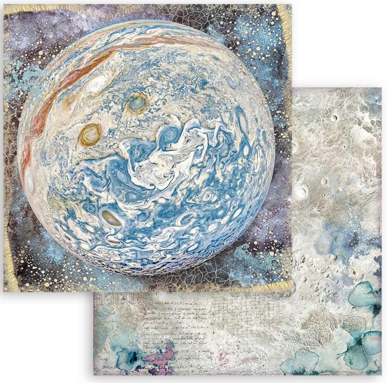 Cosmos Infinity - Backgrounds - Scrapbooking Pad 8x8 Inch - Stamperia