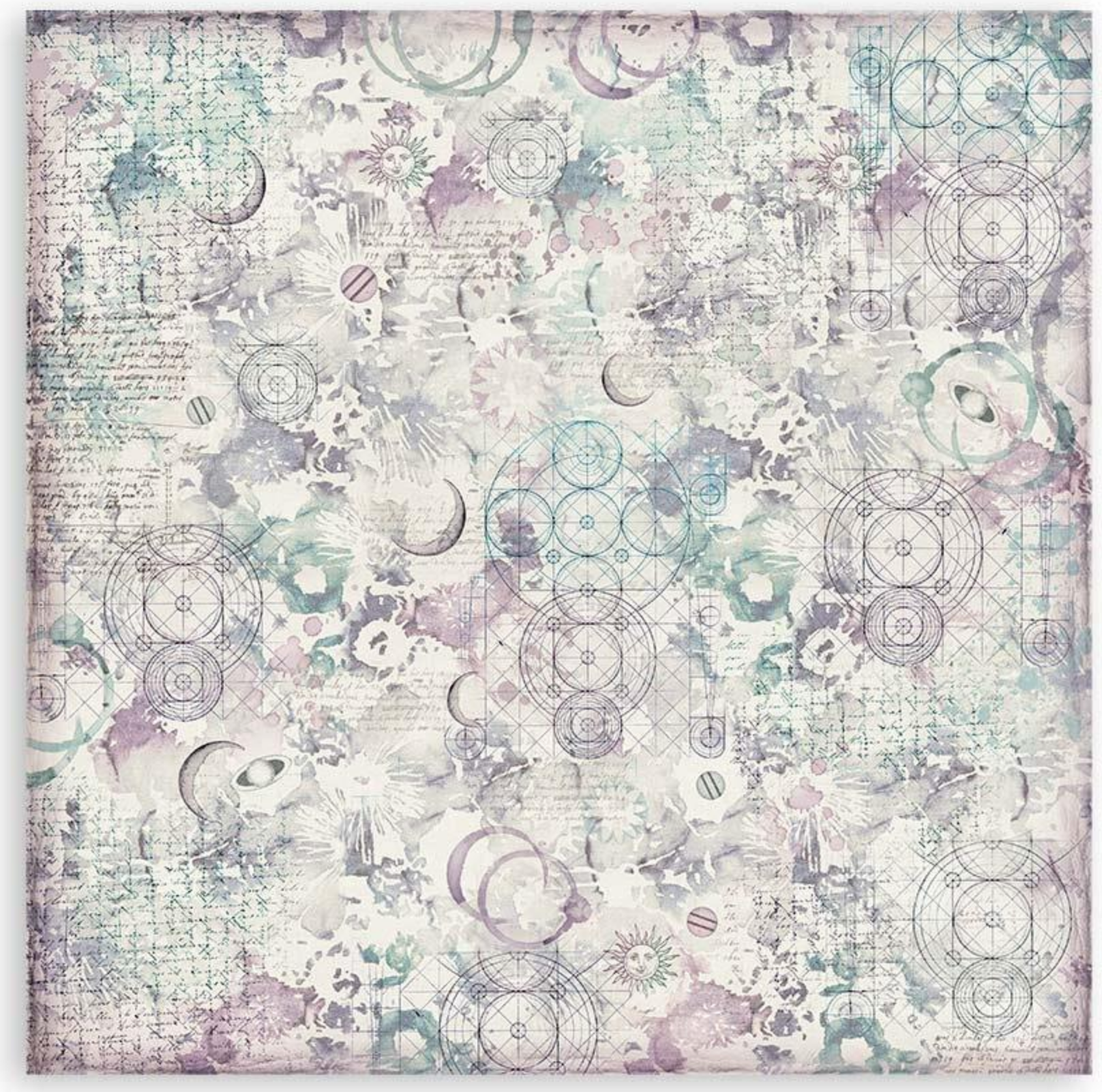 Cosmos Infinity - Backgrounds - Scrapbooking Pad 8x8 Inch - Stamperia