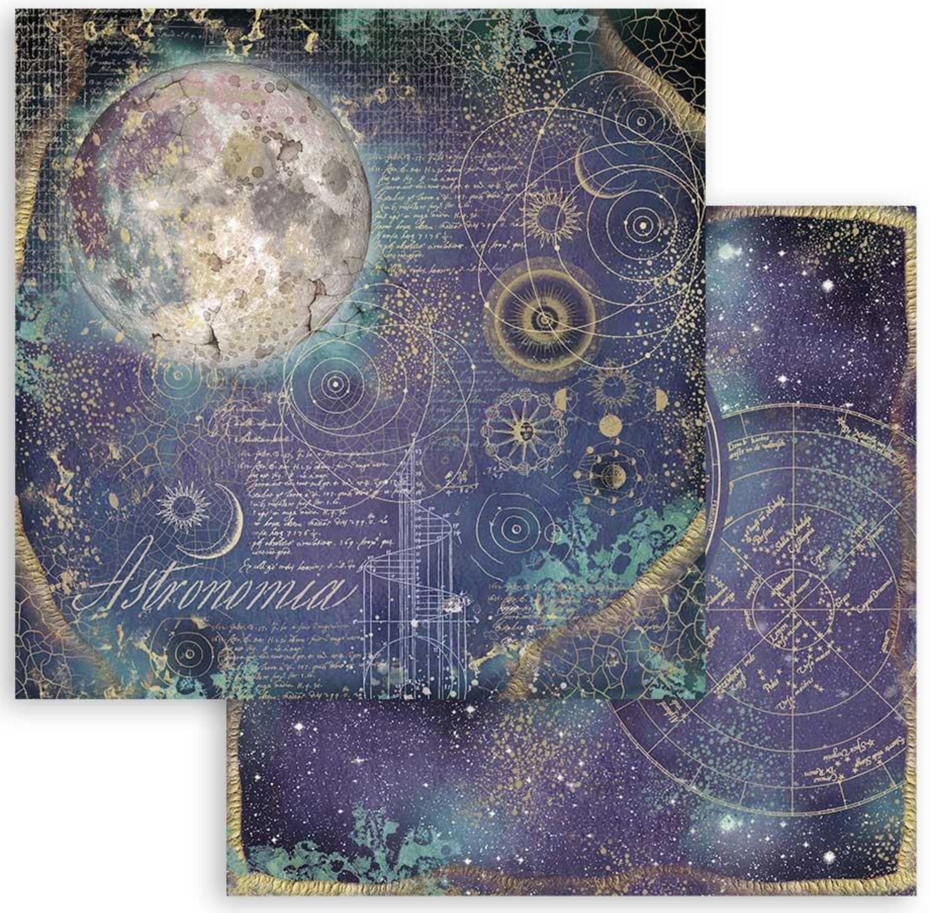 Cosmos Infinity - Scrapbooking Pad 8x8 Inch - Stamperia