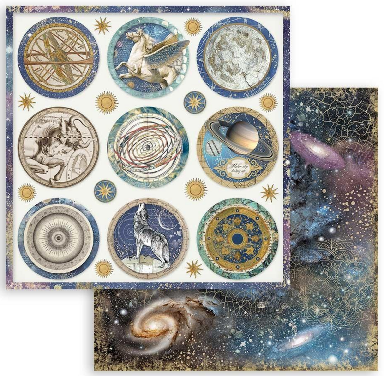 Cosmos Infinity - Scrapbooking Pad 12x12 Inch - Stamperia