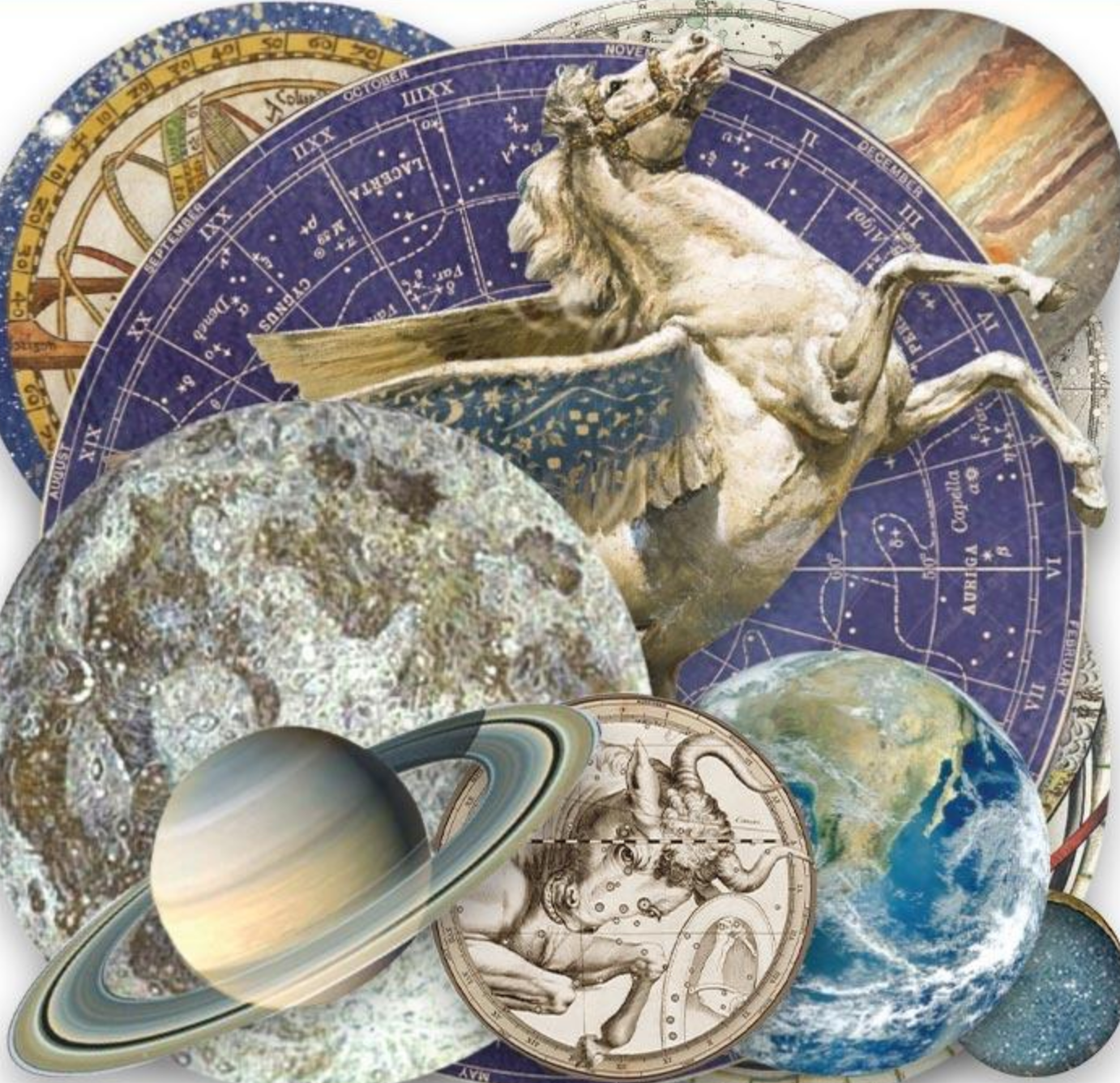 Cosmos Infinity - Clear Die Cuts - Stamperia