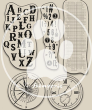 Create Happiness - Acrylic Stamp - Alphabets and Numbers - Vicky Papaioannou - Stamperia