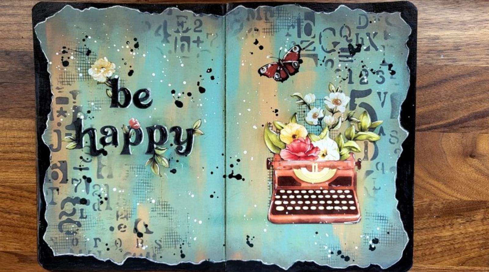 Create Happiness - Acrylic Stamp - Alphabets and Numbers - Vicky Papaioannou - Stamperia