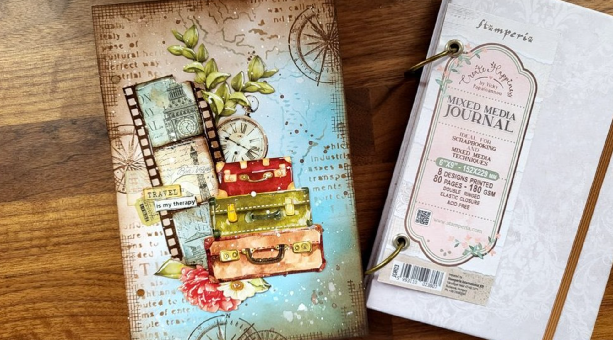 Create Happiness - Acrylic Stamp - Alphabets and Numbers - Vicky Papaioannou - Stamperia