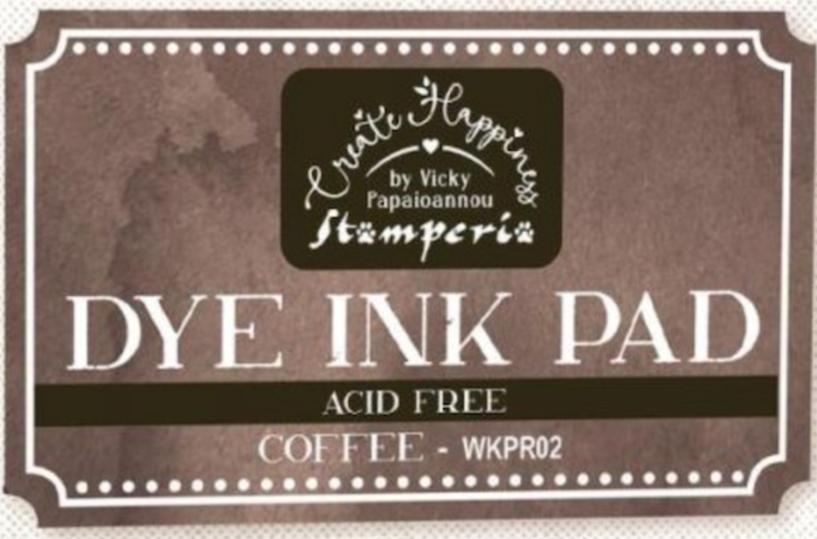 Create Happiness - COFFEE - Dye Ink Pad - Stamperia