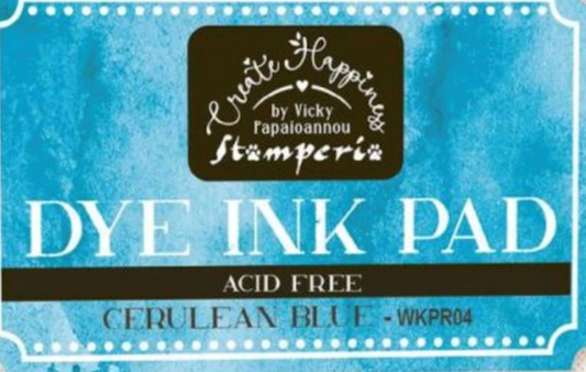 Create Happiness - CERULEAN BLUE - Dye Ink Pad - Stamperia