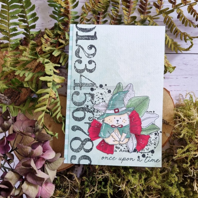 Clear Stamp Set 4x9 - FOND TEXTE SOMMAIRES - Chou and Flowers