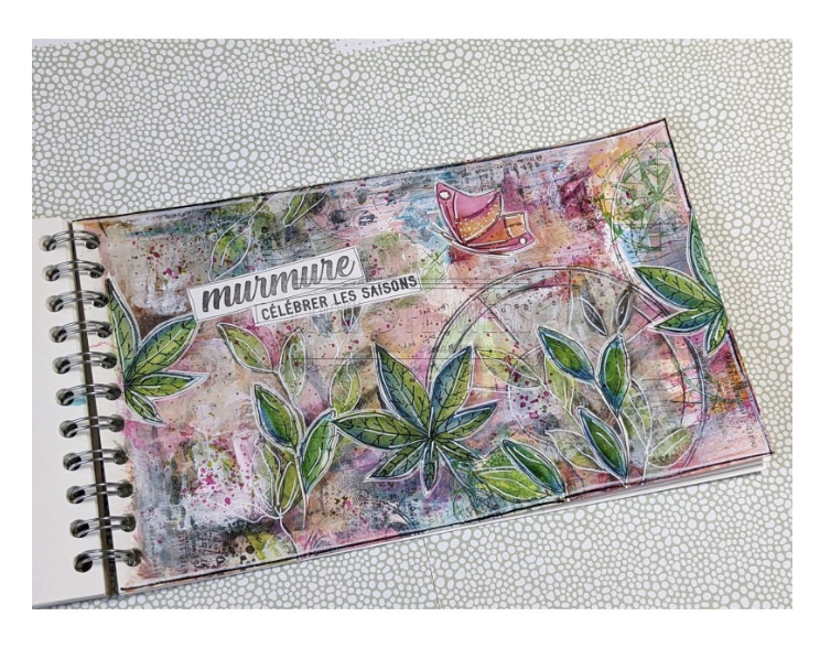 Clear Stamp Set - FEUILLE D'AUTOMNE - Chou and Flowers