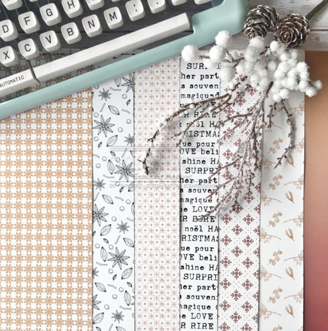 Paper Pack A4 - LITTLE CIRCUS - Chou and Flowers