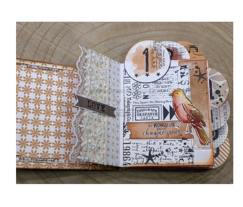 Paper Pack A4 - LITTLE CIRCUS - Chou and Flowers