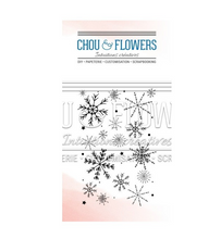 Clear Stamp 2x4 Inch - FLOCON - Chou and Flowers