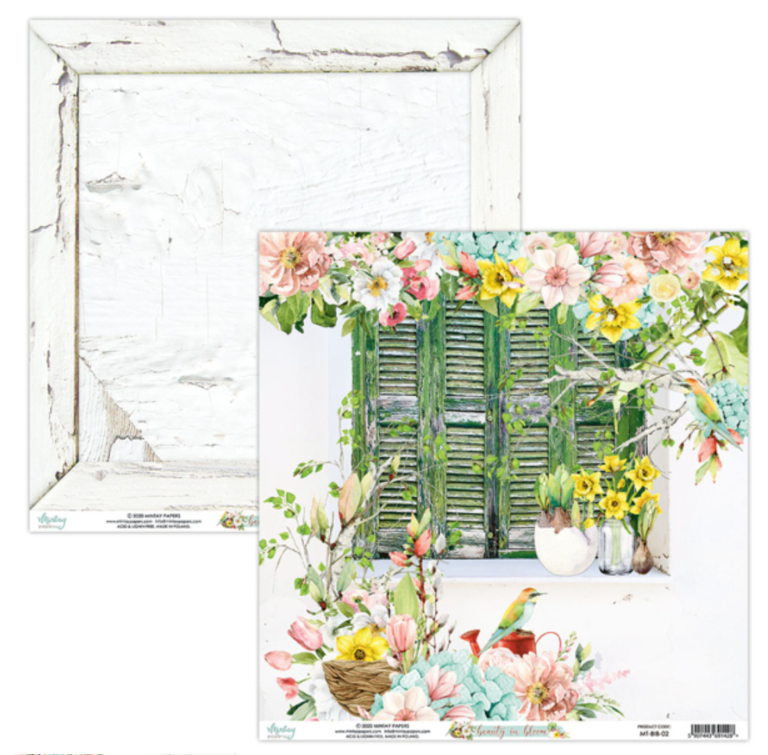 Mintay Papers - 12 x 12 Paper Set - Beauty In Bloom