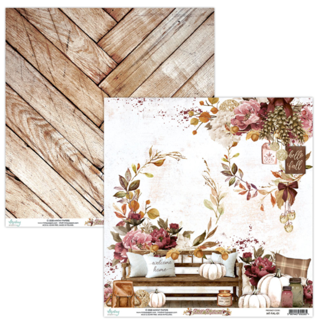Mintay Papers - 12 x 12 Paper Set - Fall Festival