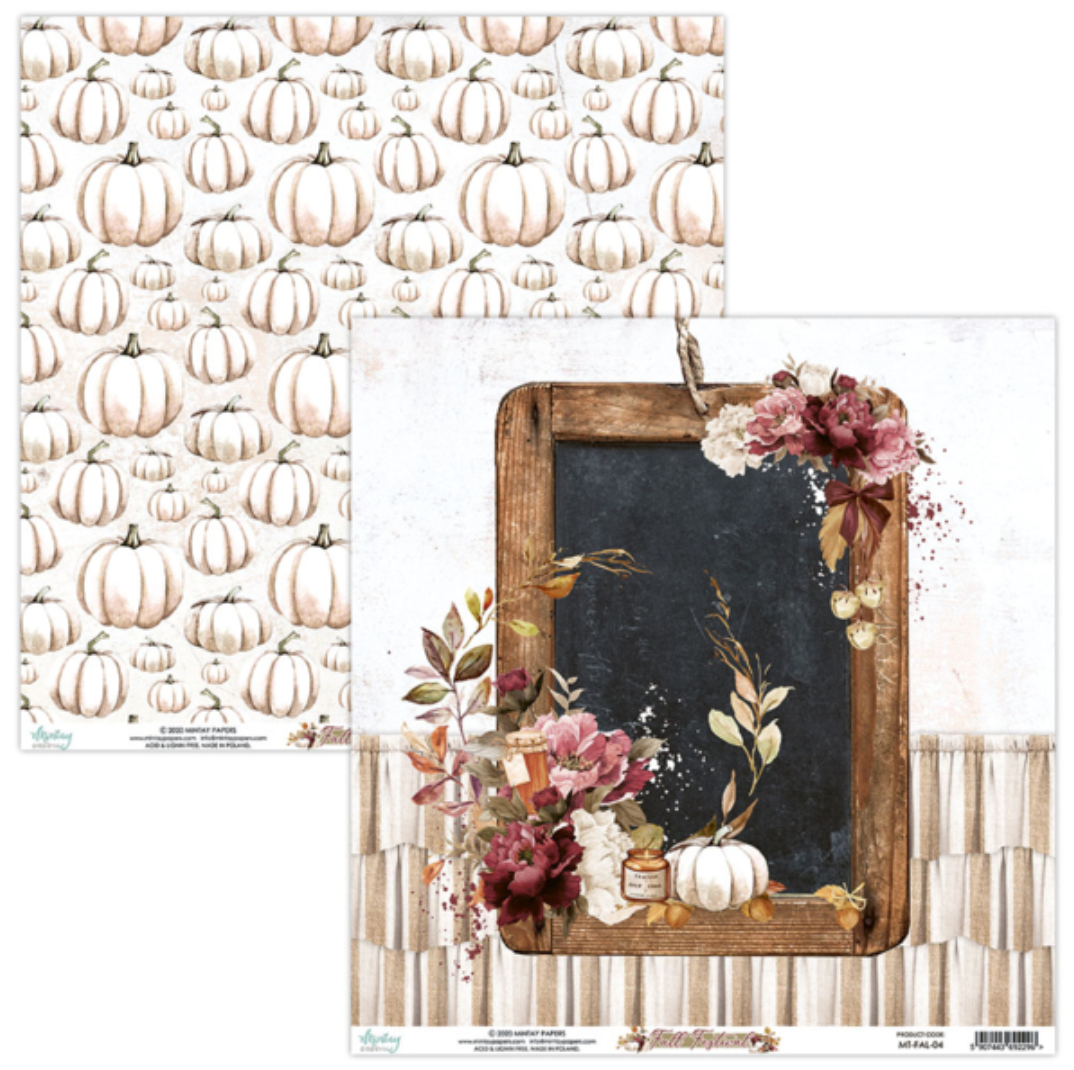 Mintay Papers - 12 x 12 Paper Set - Fall Festival