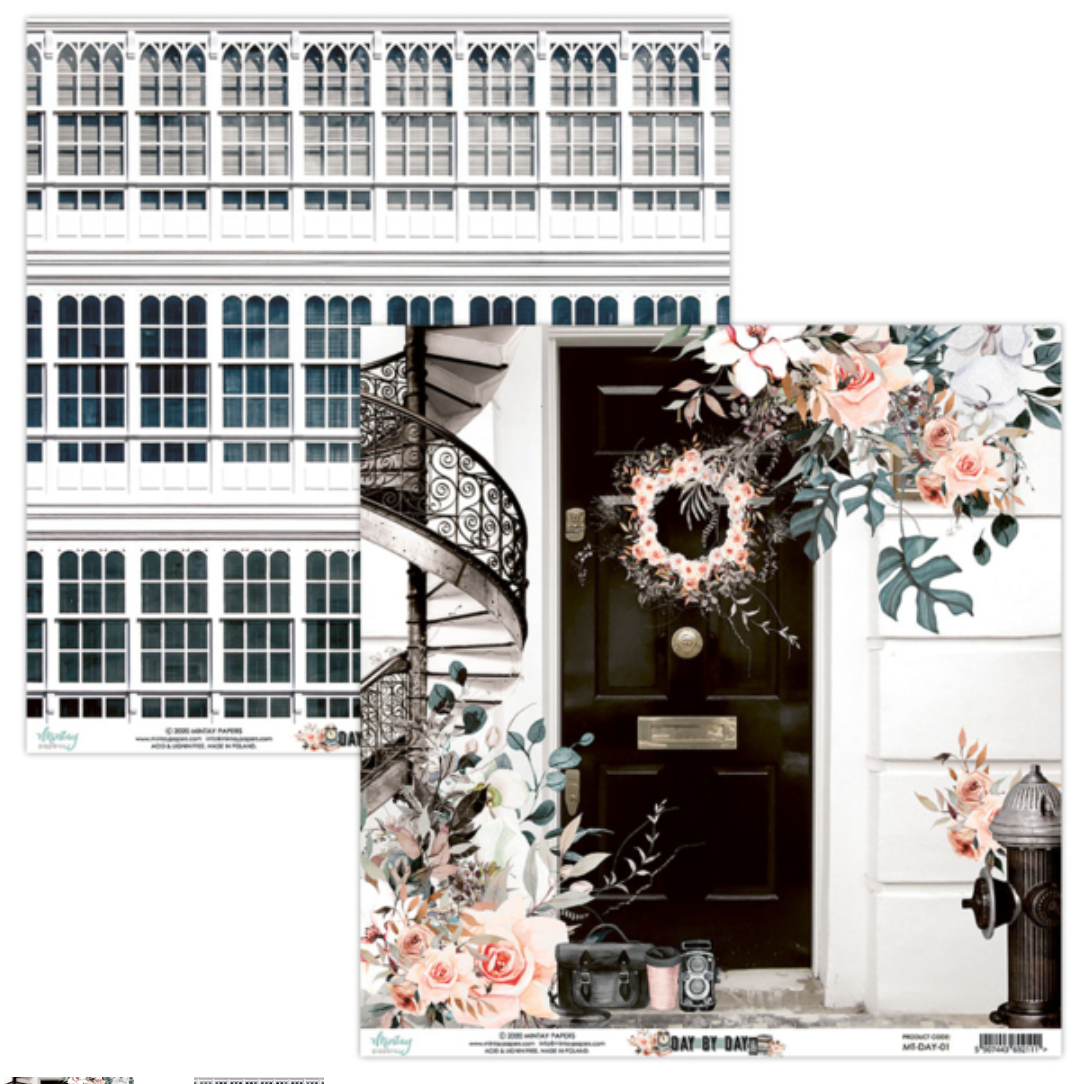 Mintay Papers - 12 x 12 Paper Set - Day By Day
