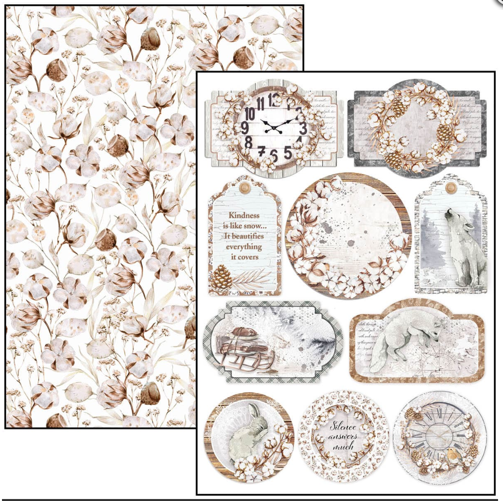 A4 - Creative Pad - Cozy Moments - 9/Pkg