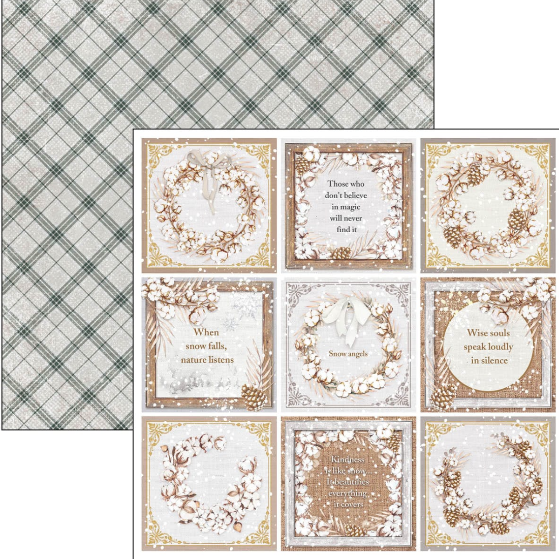 8x8 - Cozy Moments Paper Pad - 12/Pkg - Ciao Bella