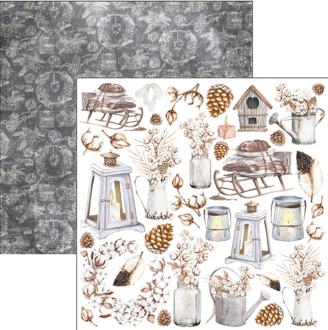 8x8 - Cozy Moments Paper Pad - 12/Pkg - Ciao Bella