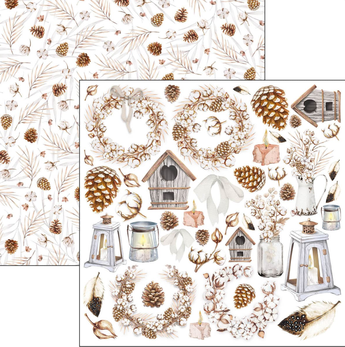 Cozy Moments Fussy Cut Pad - 6x6 - Ciao Bella