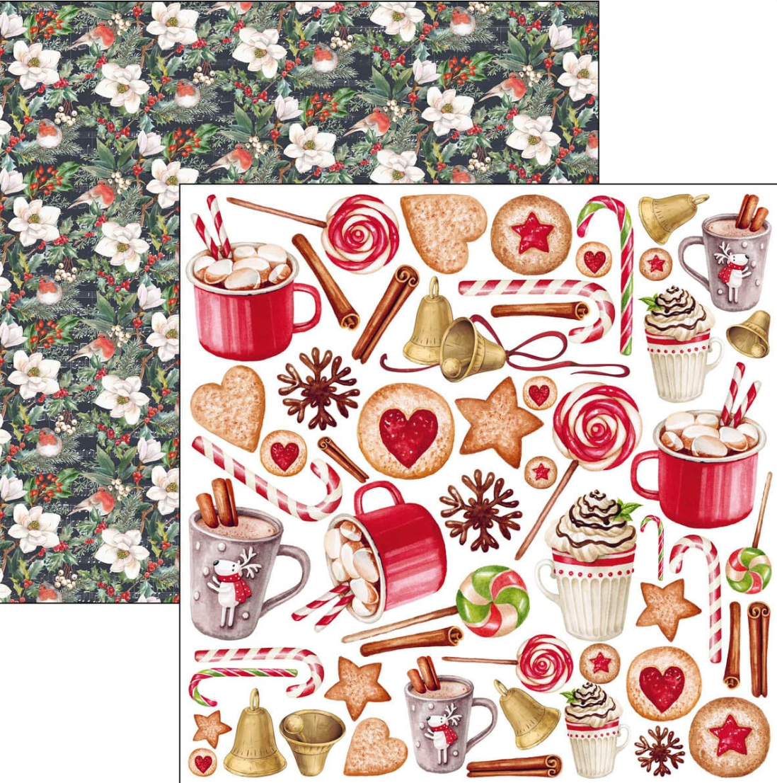 6x6 - Christmas Vibes Fussy Cut Pad - Ciao Bella