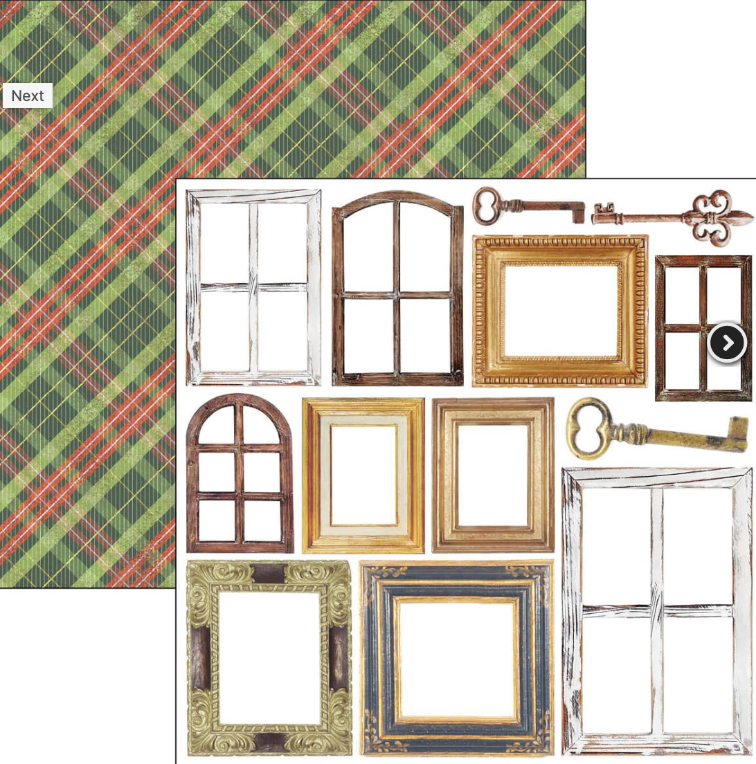 6x6 - Christmas Vibes Fussy Cut Pad - Ciao Bella