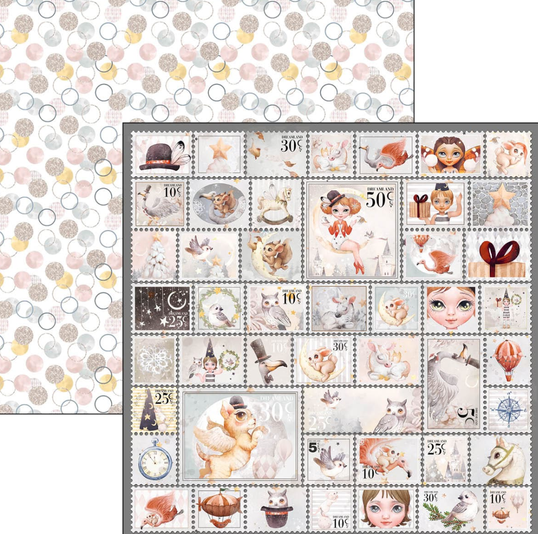 12x12 - Dreamland Pad Paper Pad - 12/Pkg - Ciao Bella