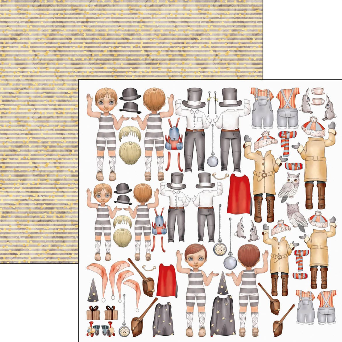 12x12 - Dreamland Pad Paper Pad - 12/Pkg - Ciao Bella