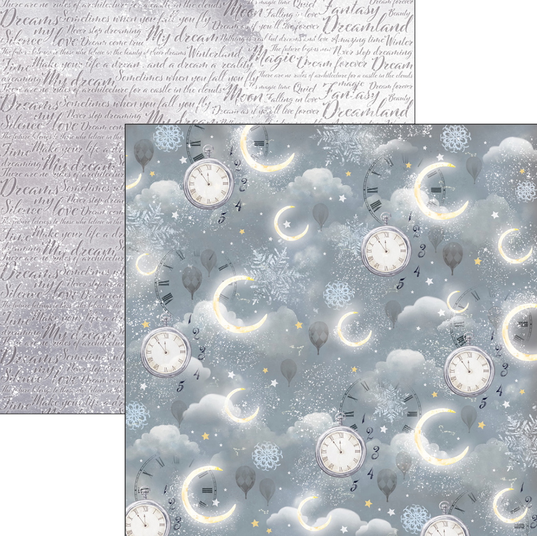 12x12 - Dreamland Pad Paper Pad - 12/Pkg - Ciao Bella