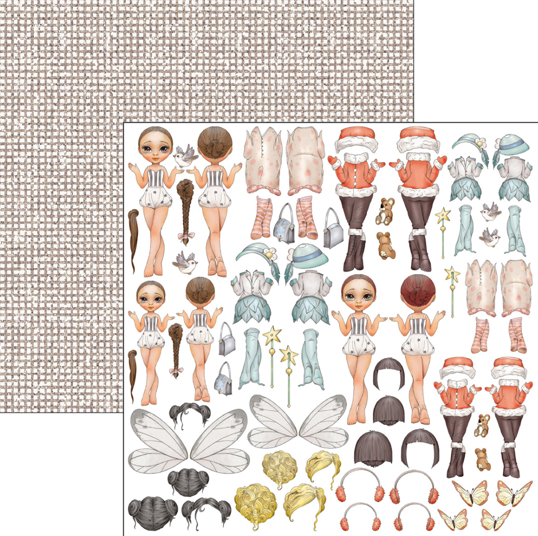 12x12 - Dreamland Pad Paper Pad - 12/Pkg - Ciao Bella