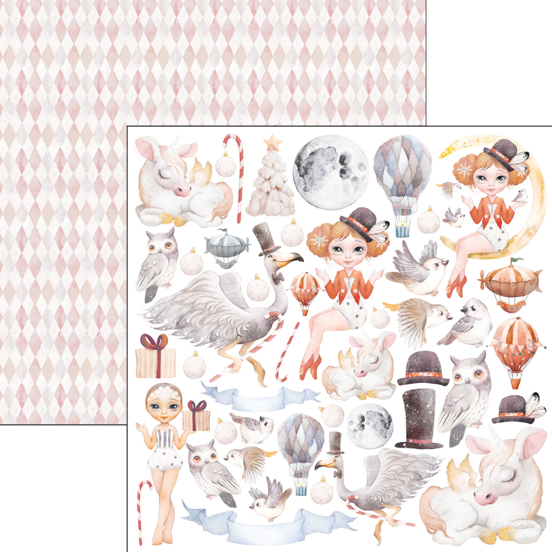 12x12 - Dreamland Pad Paper Pad - 12/Pkg - Ciao Bella