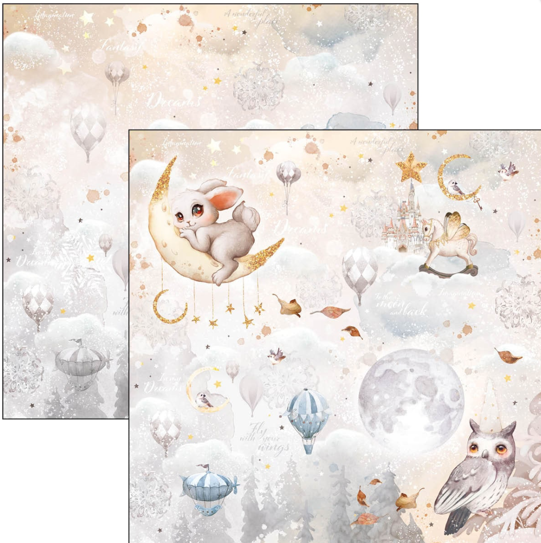 8x8 - Dreamland Paper Pad - 12/Pkg - Ciao Bella