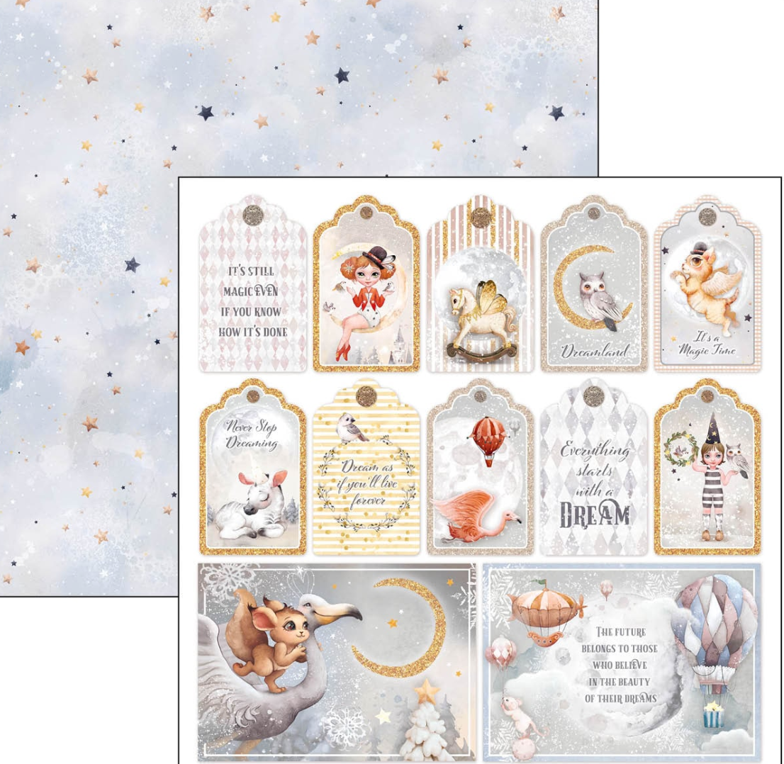 8x8 - Dreamland Paper Pad - 12/Pkg - Ciao Bella