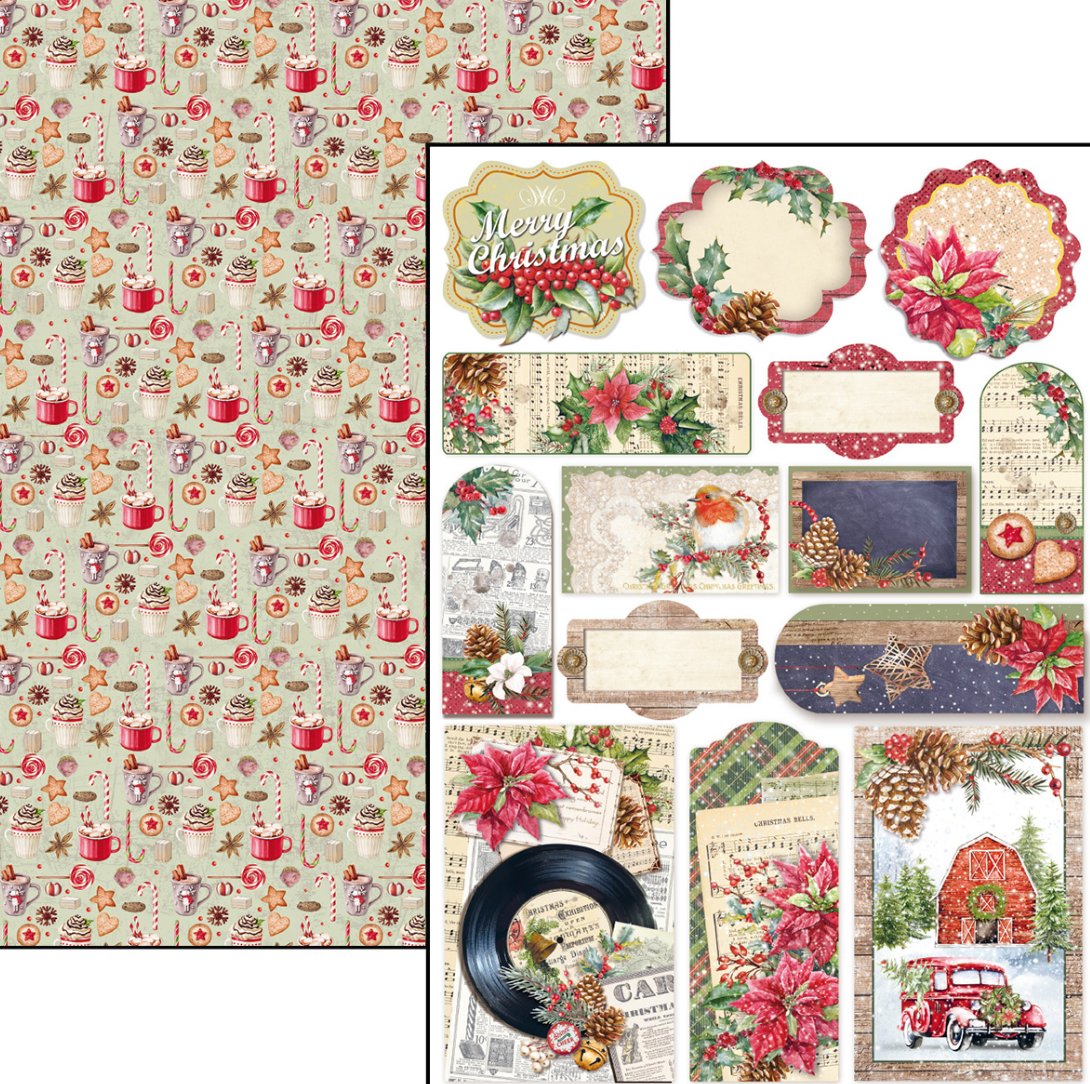 A4 - Christmas Vibes Creative Pad - 9/Pkg - Ciao Bella