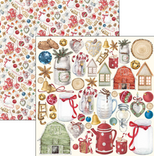 8x8 - Christmas Vibes Paper Pad - 12/Pkg - Ciao Bella