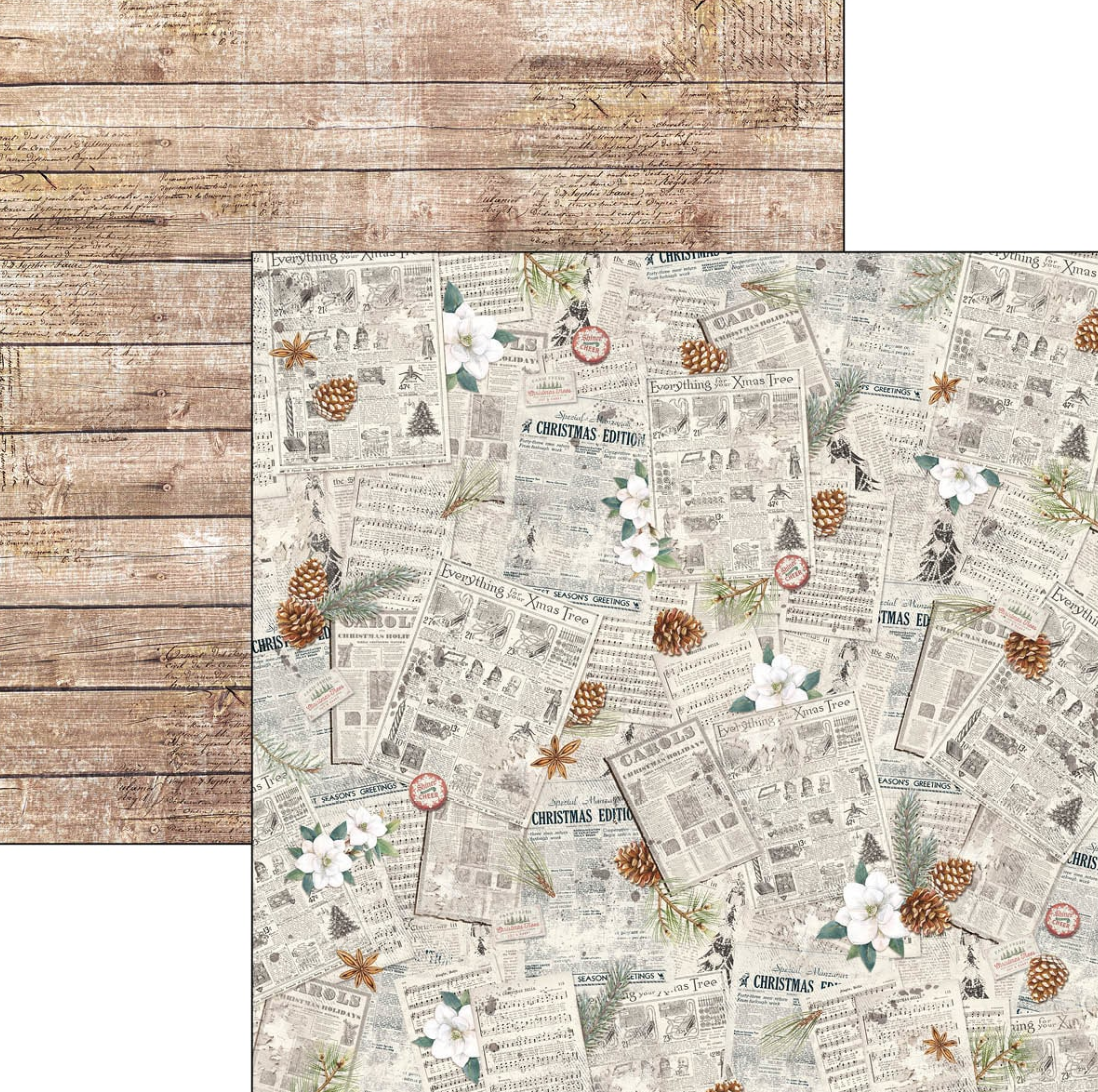 8x8 - Christmas Vibes Paper Pad - 12/Pkg - Ciao Bella