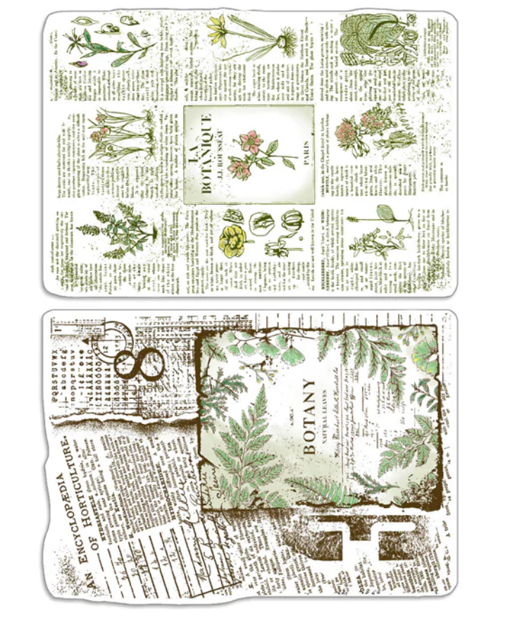 Botanical Horticulture - Clear Stamp Set - 4X6 - Ciao Bella