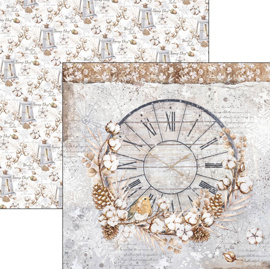 12x12 - Cozy Moments Patterns Pad - 8/Pkg - Ciao Bella