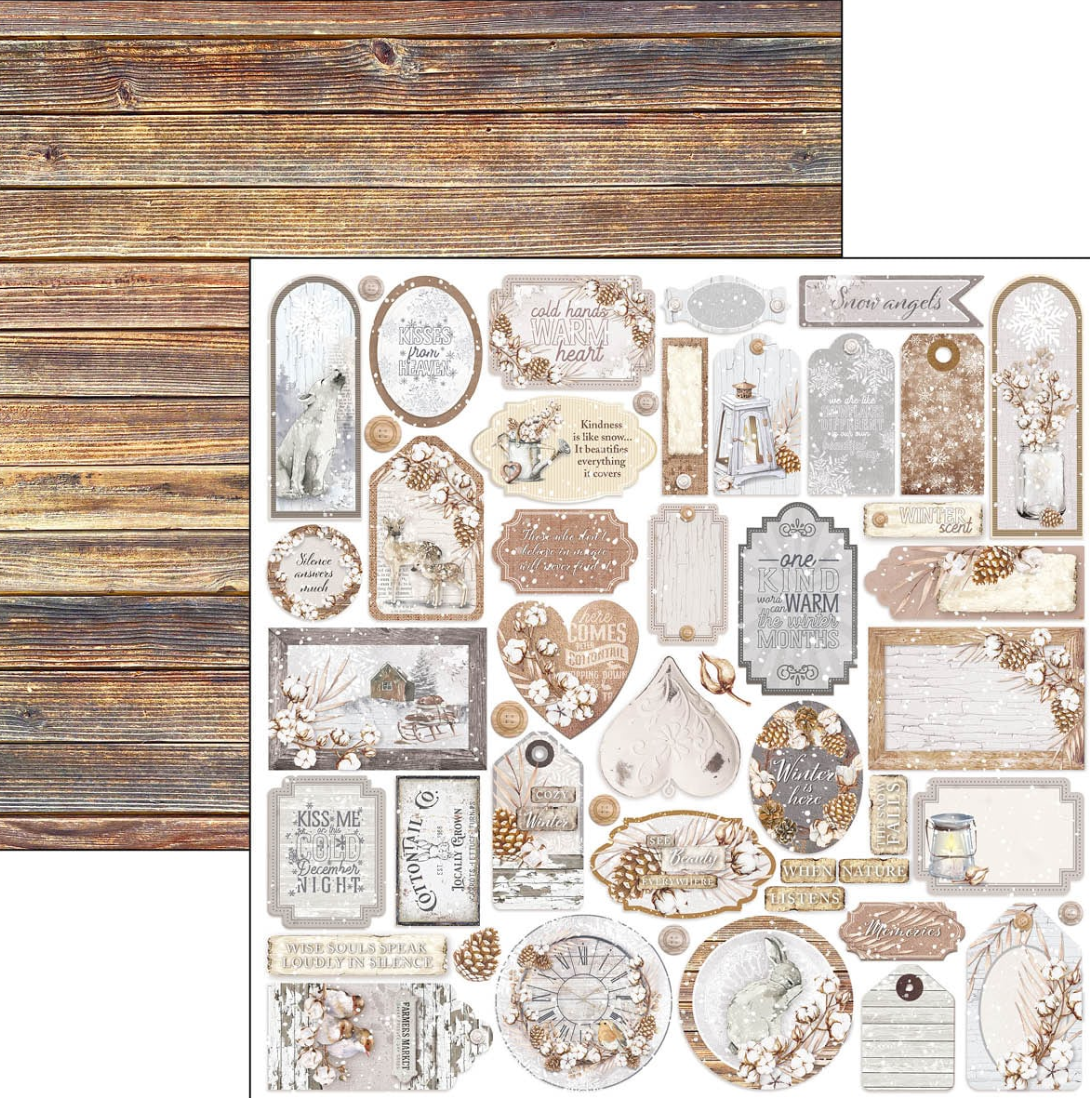 12x12 - Cozy Moments Patterns Pad - 8/Pkg - Ciao Bella